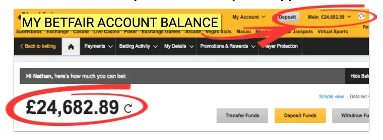 Win In 60 Seconds bank statement desktop