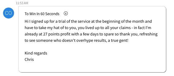 Win In 60 Seconds testimonial desktop 8
