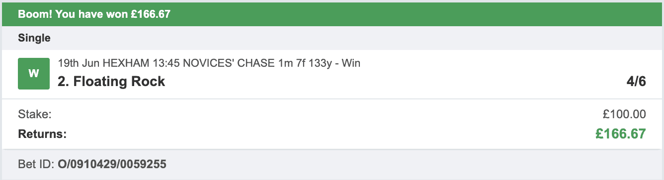 Win In 60 Seconds - Winner - 2022-06-19