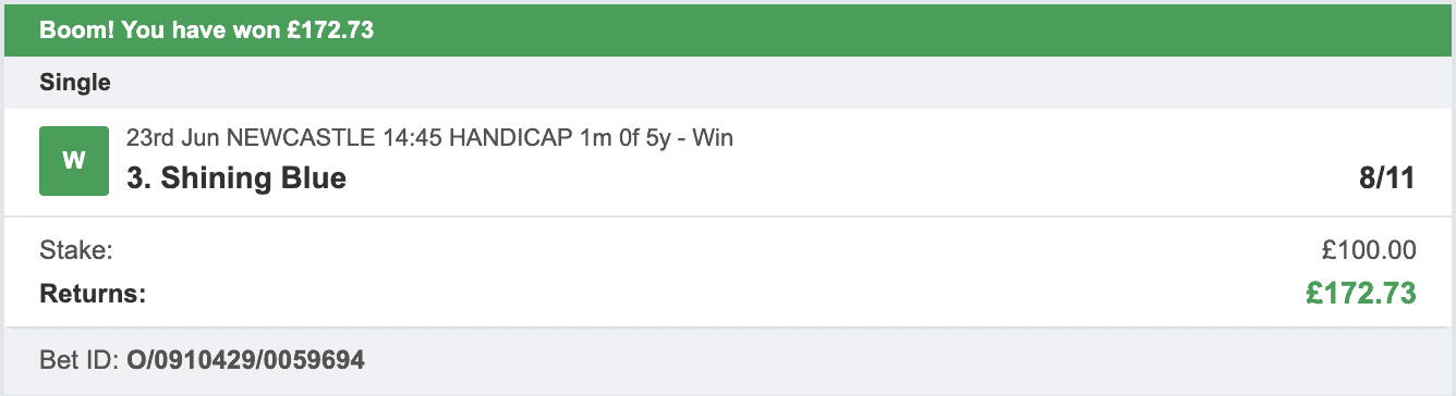 Win In 60 Seconds - Winner - 2022-06-23