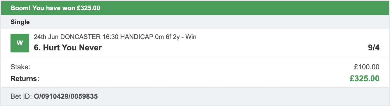 Win In 60 Seconds - Winner - 2022-06-24