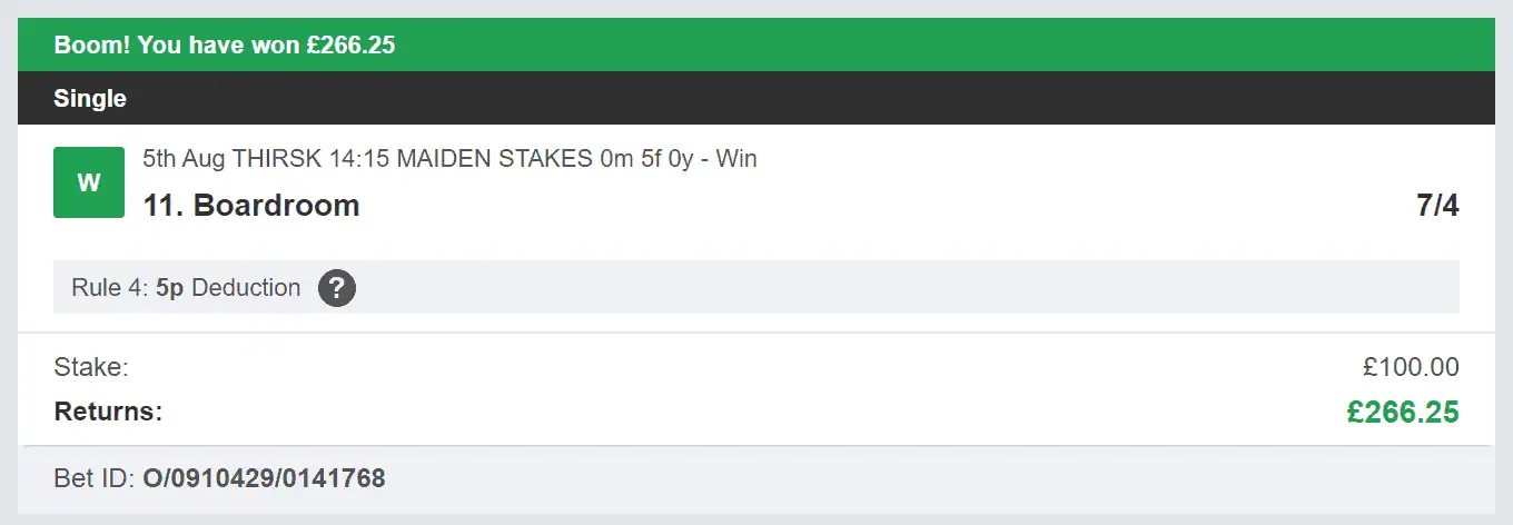 Win In 60 Seconds - Winner - 2023-08-05
