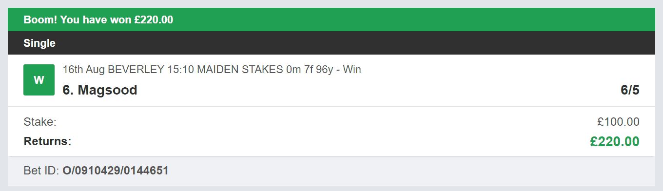 Win In 60 Seconds - Winner - 2023-08-16