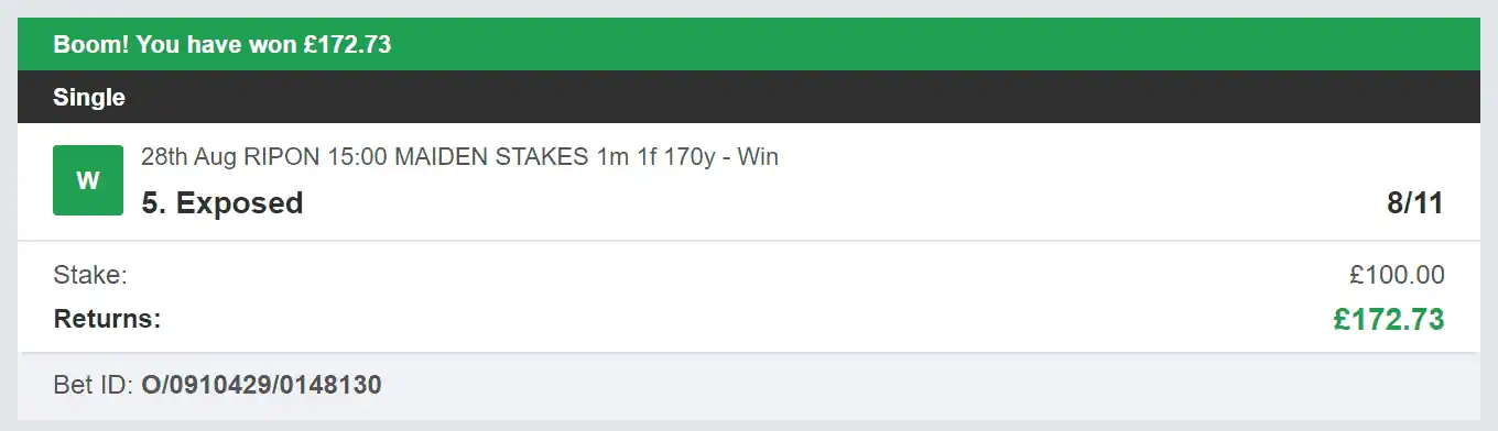 Win In 60 Seconds - Winner - 2023-08-28