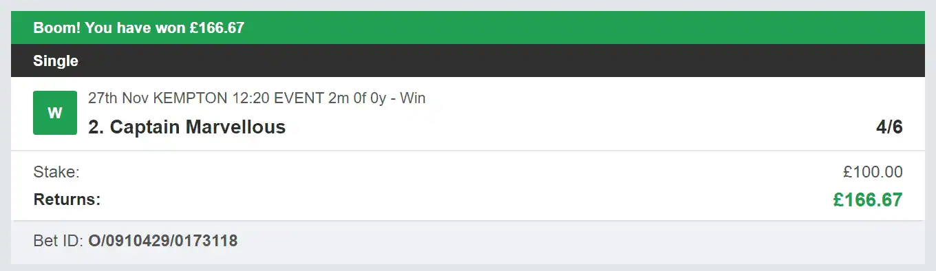 Win In 60 Seconds - Winner - 2023-11-27