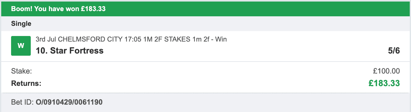 Win In 60 Seconds - Winner - 2022-07-03