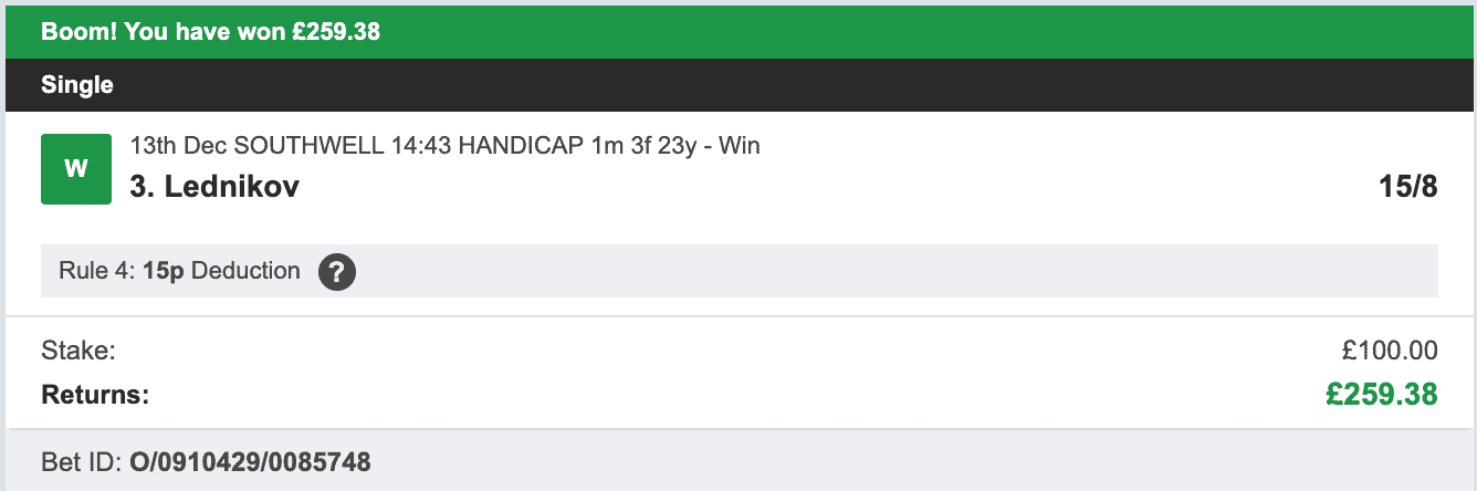 Win In 60 Seconds - Winner - 2022-12-13